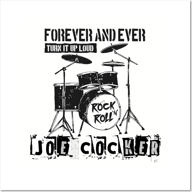 joe cocker forever and ever Wall Art by cenceremet